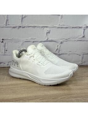 TYR Techknit RNR-1 White Running Shoes Men's 8 Women's 9.5 Trainers Sneakers